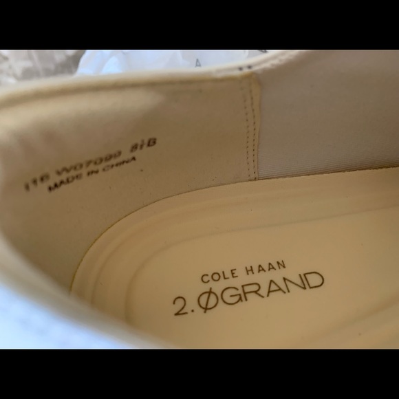 Cole Haan NEW Ivory 2.ZERØGRAND Laser Oxford - Picture 4 of 5